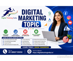 Digital Marketing Topics and Build a Future-Ready Career