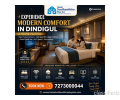Affordable Premium Hotel in Dindigul | Hotel Suthanthira Stay Inn