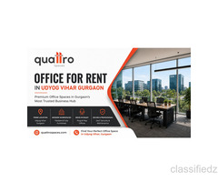 Office for Rent in Udyog Vihar Gurgaon – Premium Workspaces | Quattro Spaces