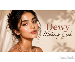 Dewy Makeup Look