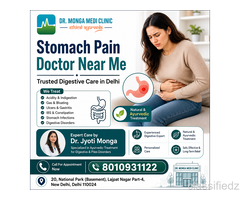 Stomach Pain Doctor Near Me | Trusted Digestive Care in Delhi