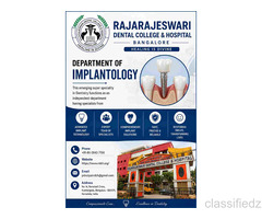 Department of Implantology - Rajarajeswari Dental College in Bangalore