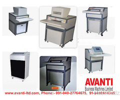 Avanti Waste Shredders Manufacturers in India Provide Industrial Shredding