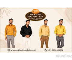 Khadi Trousers Mens Cotton Pants – Best Price Cotton Pants for Men Online India