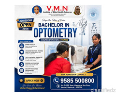 Turn Your Passion into a Career with Best Optometry college in Tamil Nadu- V.M.N Institute 