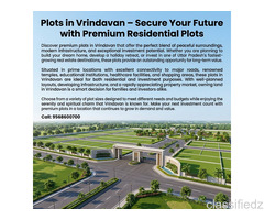 Plots in Vrindavan – Secure Your Future with Premium Residential Plots