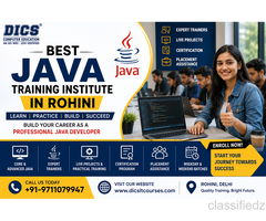 Top Java Training Institute in Rohini | Live Projects & Placement