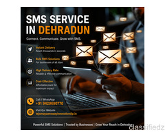 SMS Service in Dehradun That Help Businesses Reach More Customers