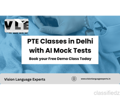 PTE Classes in Delhi with AI Mock Tests