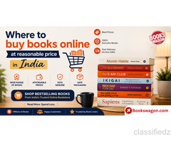 Where to buy books online at reasonable price in India