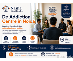 Trusted De Addiction Centre in Noida for Complete Recovery Care