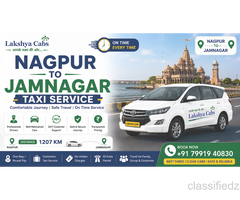 How to Book Nagpur to Jamnagar Taxi Service for a Hassle-Free Journey?