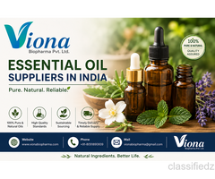 Essential Oil Suppliers in India | Viona Biopharma
