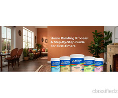 Home Painting Process: A Step-by-Step Guide for First-Timers