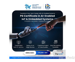 Build Smart Devices with AI | IIT Jammu PG Certificate