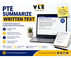 Learn PTE Summarize Written Text Online