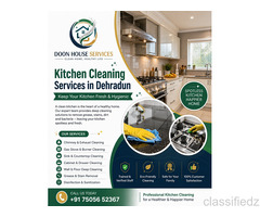 Kitchen Cleaning Services in Dehradun – Keep Your Kitchen Fresh & Hygienic