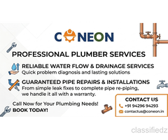 Online Plumber Near Me | Book in Minutes with Coneon