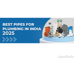 Best Pipes For Plumbing in India