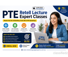 PTE Retell Lecture Practice Classes Enroll Now