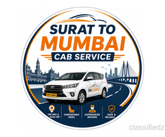 Surat to Mumbai Cab Service