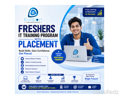 Freshers IT Training Program with Placement - Evision Technoserve