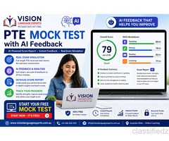 Full-Length PTE Mock Test with AI Scoring