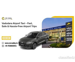 Vadodara Airport Taxi Service – Fast Airport Transfers Across Gujarat