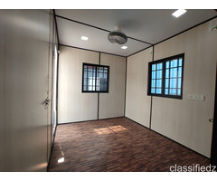 Small Office Cabins for Construction Sites | Custom Portable Cabins