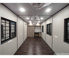 Small Office Cabins for Construction Sites | Custom Portable Cabins
