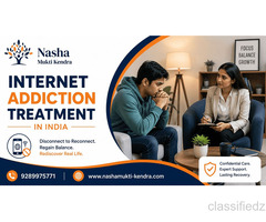 Professional Internet Addiction Treatment in India for Teens & Adults