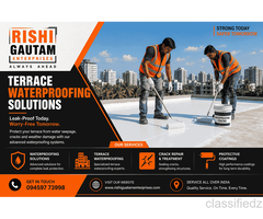 Terrace Waterproofing Services In Mohali | Rishi Gautam