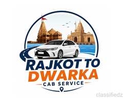 Affordable Rajkot to Dwarka Cab Service for Outstation Trips