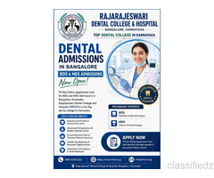 Dental Admissions in Bangalore – BDS MDS Admissions in Karnataka