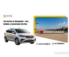 Taxi Service in Ahmedabad – Hassle-Free Cab Booking