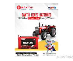 Choose Strong Starting Power with Sakthi Battery