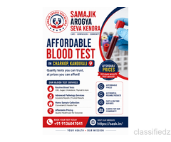 Affordable Blood Test in Kandivali | Samaji Arogya Seva Kendra