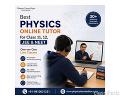 Best Physics Online Tutor for Class 11, 12, JEE & NEET | One-on-One Live Classes