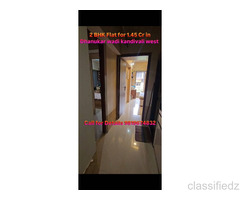 2 BHK Furnished Flat for Sale in Mahavir Nagar, Kandivali West