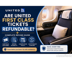 Are United First Class Tickets Refundable? Complete Refund Guide