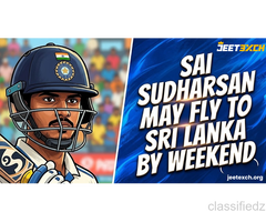 Sai Sudharsan Set to Join Ind Squad in SL This Weekend | Jeetexch