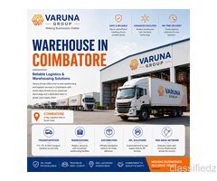 Warehouse in Coimbatore | Reliable Logistics & Warehousing Solutions 