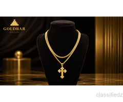 Buy 10k 14k Gold Chains in Texas USA-Gold Bar Jeweler