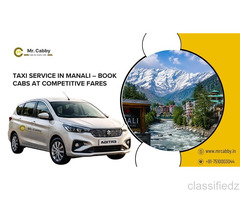 Taxi Service in Manali – Local & Outstation Cabs
