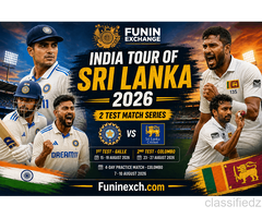 India Tour of Sri Lanka 2026 Cricket Schedule
