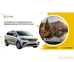 Taxi Service in Nashik – Local, Trimbakeshwar & Outstation Cabs