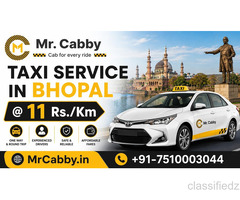 Taxi Service in Bhopal – Trusted Local & Outstation Taxi Service