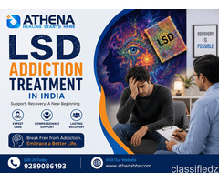 LSD Addiction Treatment in India: Benefits of Early Treatment 