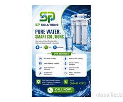 SP solutions RO water service in Coimbatore