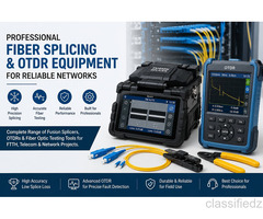 Professional Fiber Splicing and OTDR Equipment for Reliable Networks